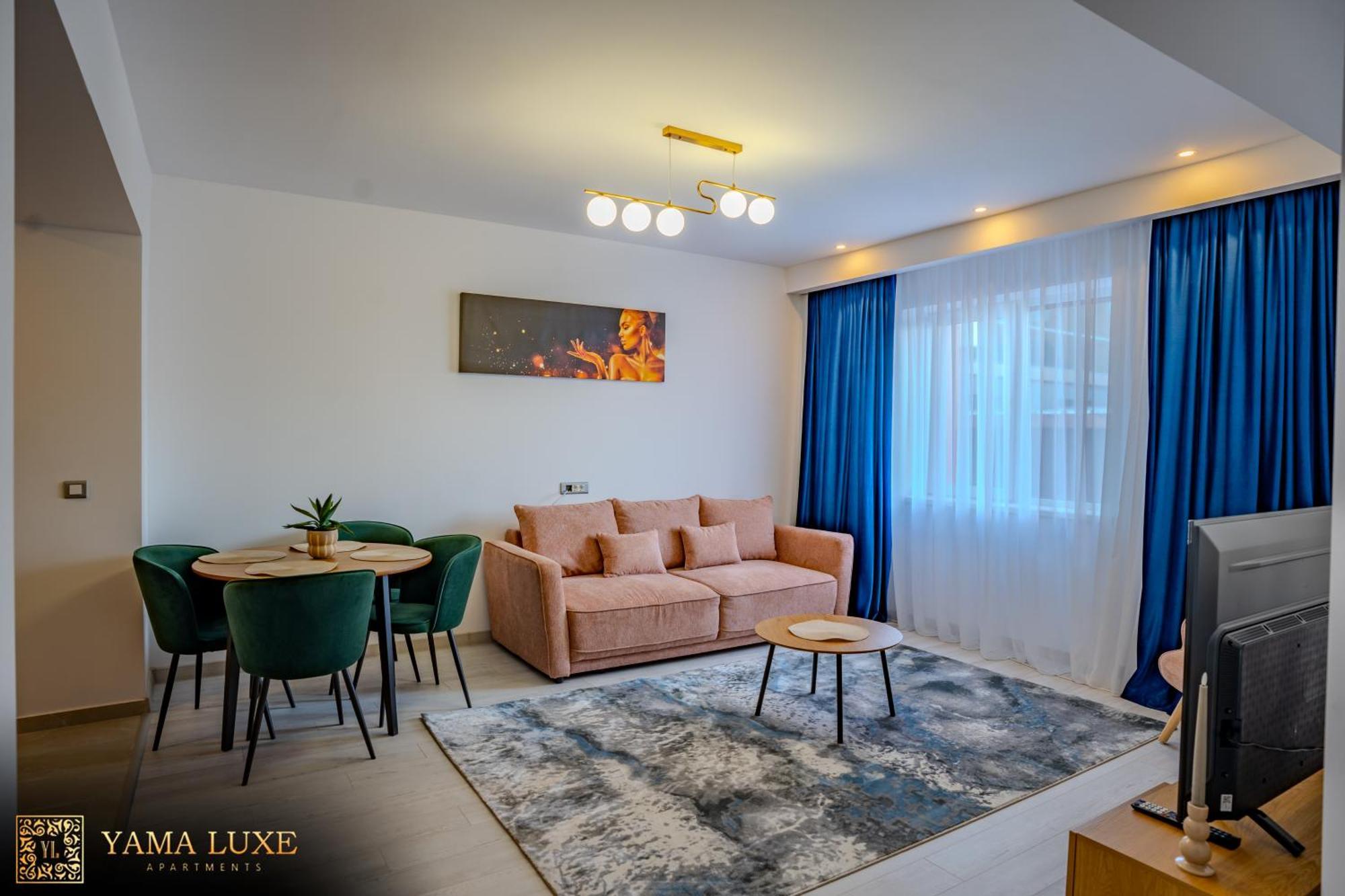 Yamaluxe Apartments - Blue & Pink Vibes بوخارست المظهر الخارجي الصورة